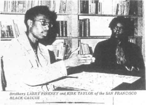 Photo of Larry Pinkney and Kirk Taylor